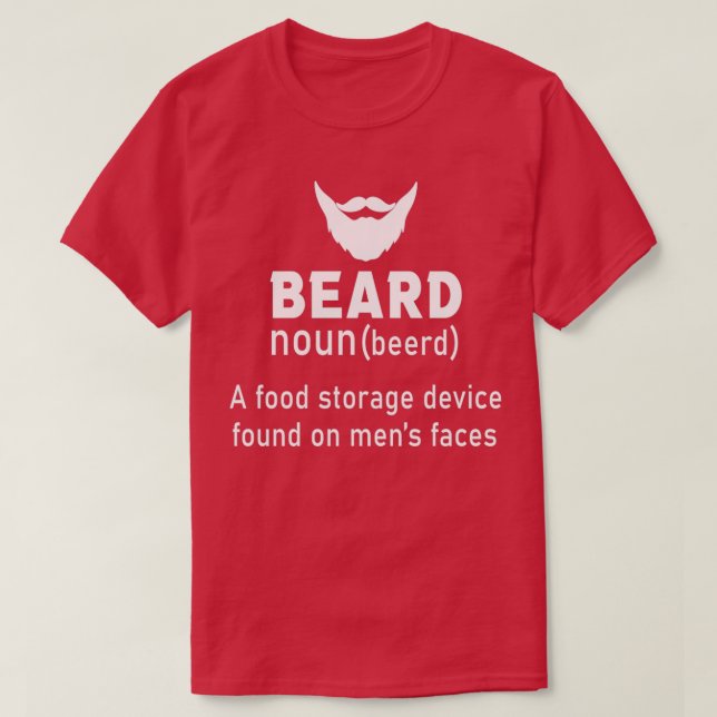 Bart Definition eines Lebensmittelspeichergeräts,  T-Shirt (Design vorne)