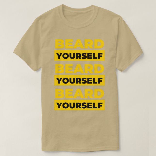 Bart dich selbst 17 T-Shirt (Design vorne)