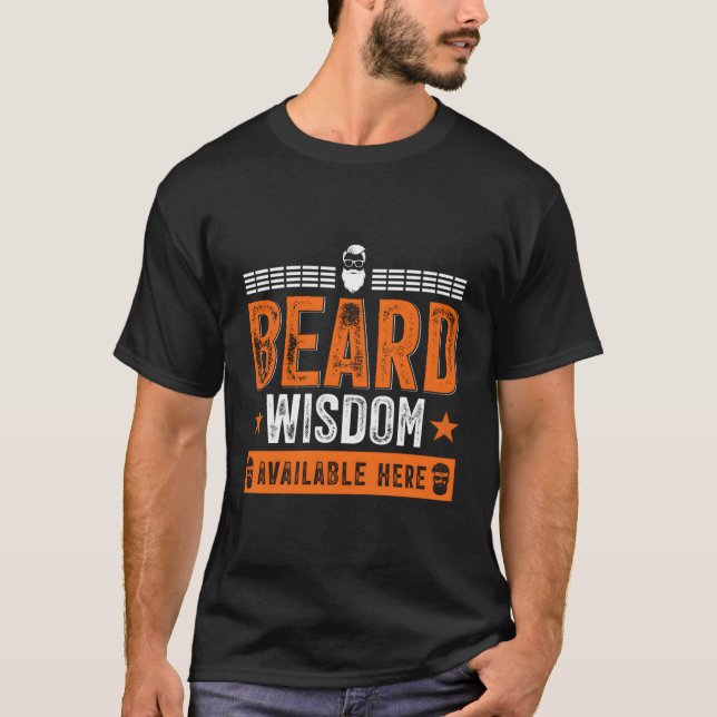 Bart Epic Bearded S Bart Weisheit T-Shirt (Vorderseite)