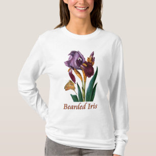 Bart-Iris-Blüte T-Shirt