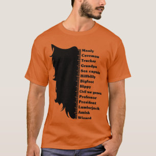 Bart men-Skala T-Shirt