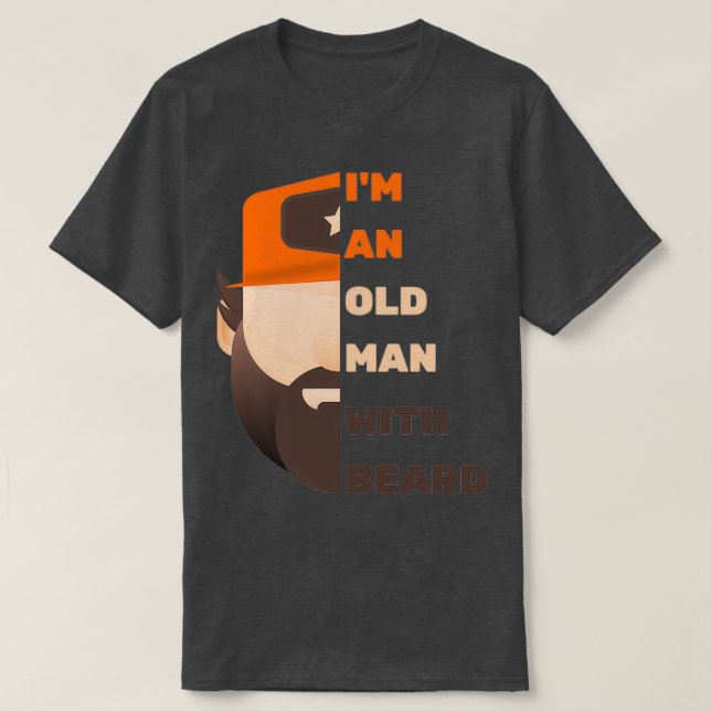 Bart Old Man T-Shirt (Design vorne)