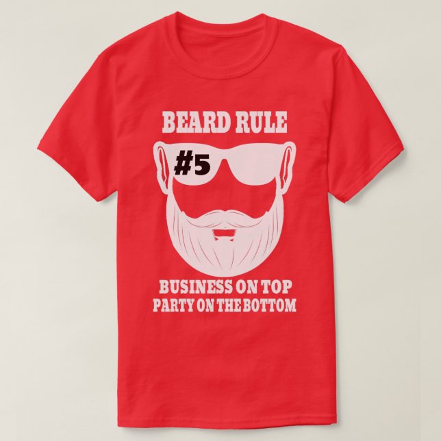 Bart Rule 5 - Business am oberen Party T-Shirt (Design vorne)