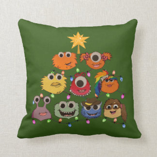 Bart the Art Cart Weihnachten Lichterkissen Kissen