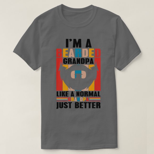 Barta Opa wie normal besser T-Shirt (Design vorne)