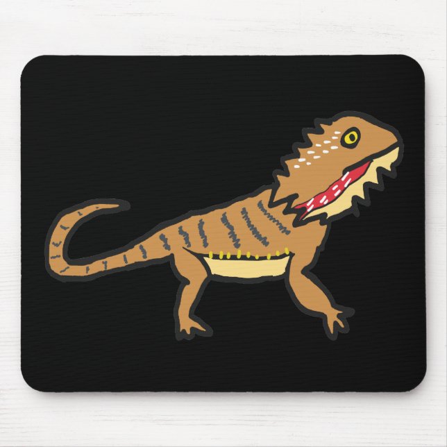 Bartagame Mousepad (Vorne)
