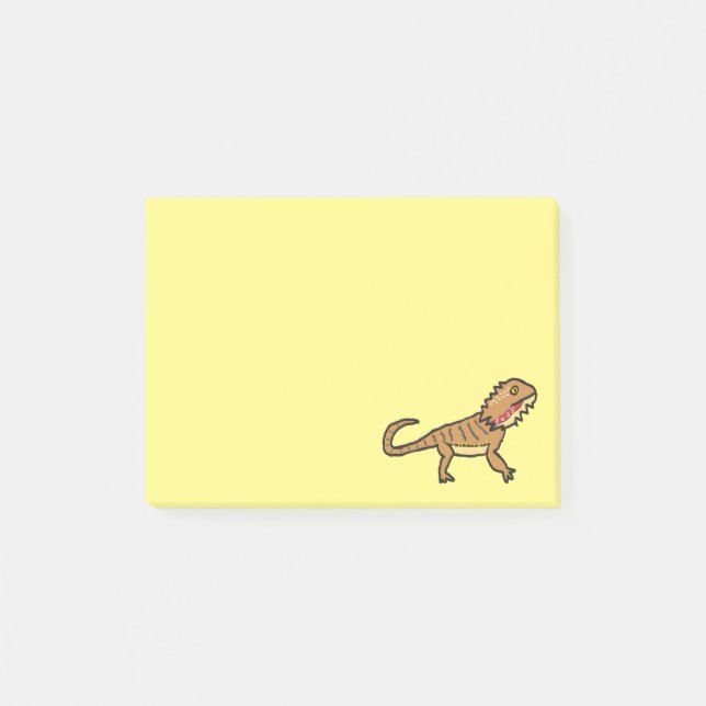 Bartagame Post-it Klebezettel (Vorderseite)