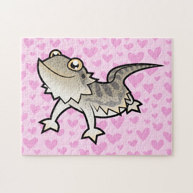 Bartagame / Rankin Drachen Liebe Puzzle (Horizontal)