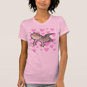 Bartagame / Rankin Drachen Liebe T-Shirt