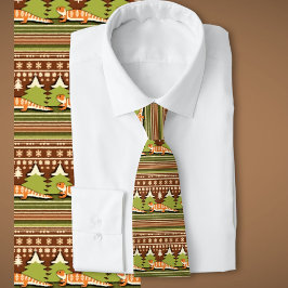 Bartagame Ugly Sweater Weihnachten Krawatte