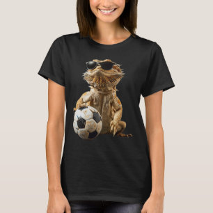 Bartagamen Fußball T-Shirt
