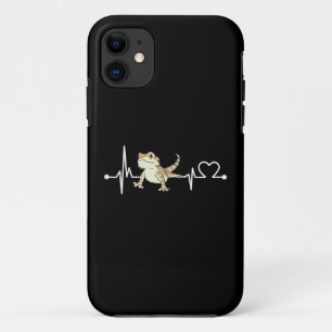 Bartagamen-Herzschlag Lustiges Tier Case-Mate iPhone Hülle