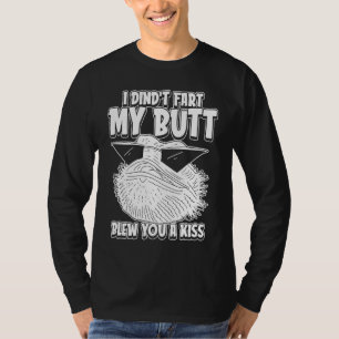 Bartagamen Humor Ich furzte nicht Mein Hintern bl T-Shirt
