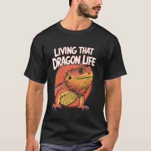 Bartagamen-Terrarium Kaltblut Echsenliebhaber T-Shirt