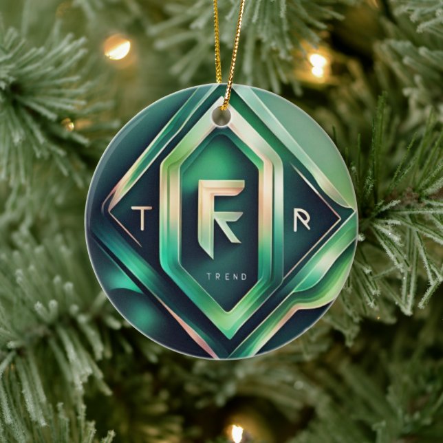 Bartan Hub Stainless Steel Laser Fertig Dinner/ Keramik Ornament (Baum)