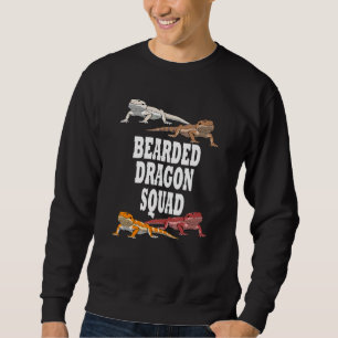 Bartard Dragon Squad Ironic Team Lizard Sweatshirt