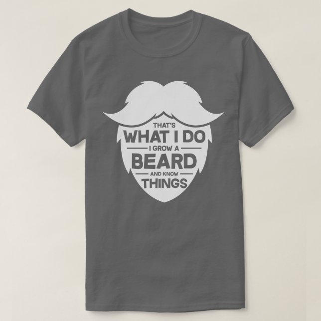 Bartbär Hipster 8 T-Shirt (Design vorne)