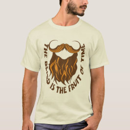 Bartbeard Frucht-Tigerhumor Drole T-Shirt