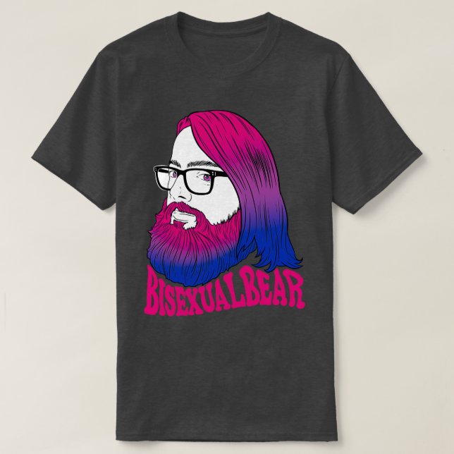Bartbisexueller Bär Classic TShirt (Design vorne)