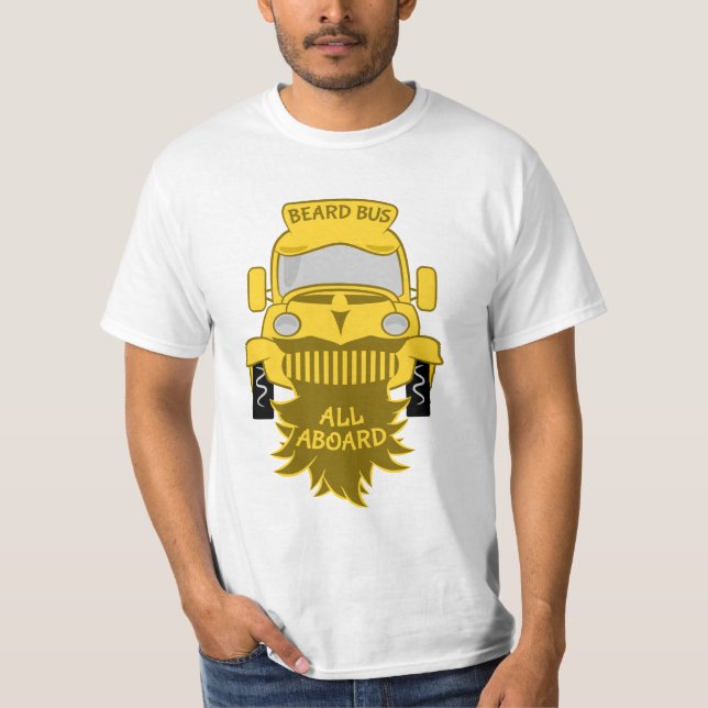 Bartbus T-Shirt (Vorderseite)