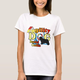 Bartded Collie Agility Geschenke T-Shirt