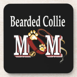 Bartded Collie Dog MAMA Untersetzer