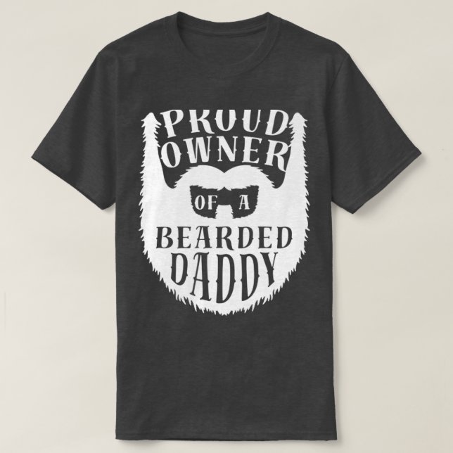 Bartded Daddy Zitat 1 T-Shirt (Design vorne)