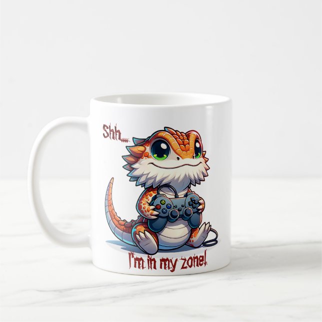 Bartded Dragon Gamer Kaffeetasse (Links)