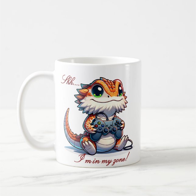Bartded Dragon Gamer Kaffeetasse (Links)