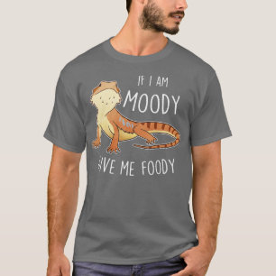 Bartded Dragon Lizard Moody Foody T-Shirt
