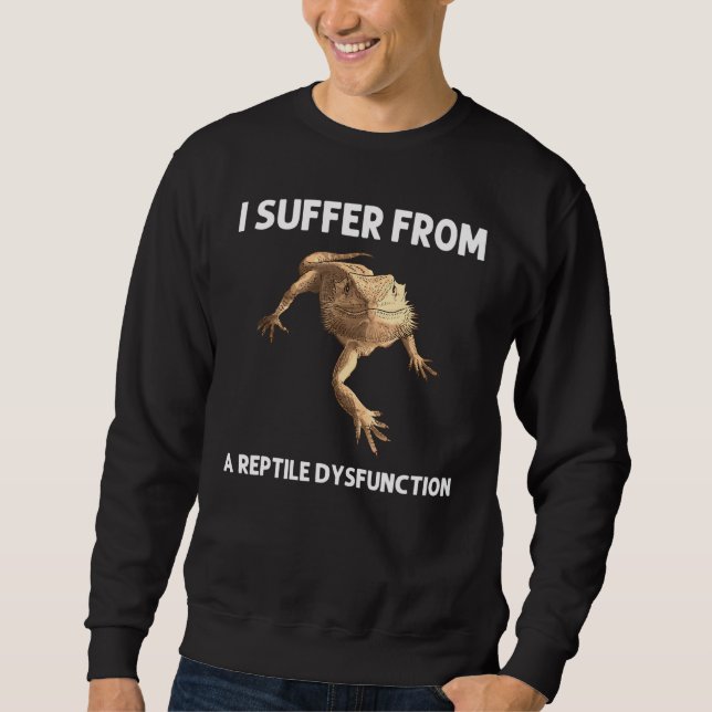 Bartdrache für Männer Frauen Lizard Haustier 1 Sweatshirt (Vorderseite)
