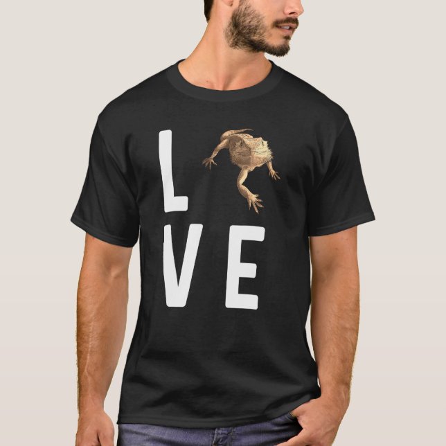 Bartdrache für Männer Frauen Lizard Haustier _2 T-Shirt (Vorderseite)