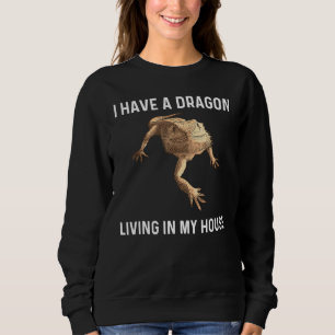 Bartdrache für Männer Frauen Lizard Haustier Sweatshirt