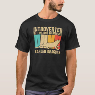 Bartdrache für Männer Frauen Reptilien Iguana Liza T-Shirt