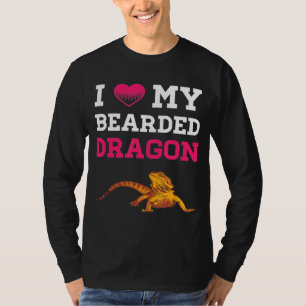 Bartdrache I Liebe meine bärtigen Drachen Männer F T-Shirt