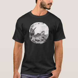 Bartdrache im Reptiltier T-Shirt