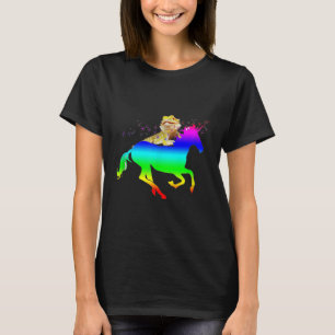 Bartdrache und Pferd T-Shirt