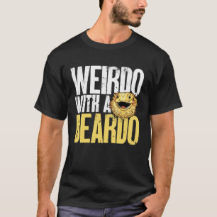 Bartdrache Weirdo mit einem Beardo-Bärenreptil T-Shirt