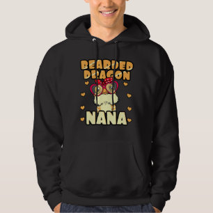 Bartdragon Nana Pogona Reptile Nana Hoodie