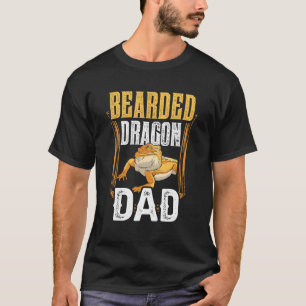 Bartdragon Vater Tiertier Reptil Vater Dadd T-Shirt