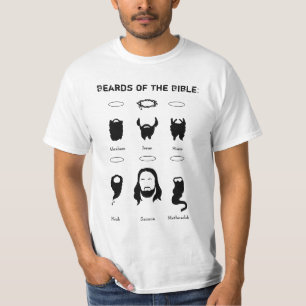 Bärte des grundlegenden T-Shirts der Bibel