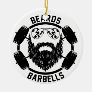 Bärte Keramikornament