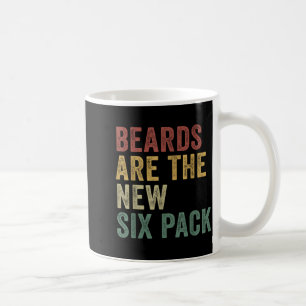 Bärte sind das neue Sixpack Lustige bärtige Männer Kaffeetasse