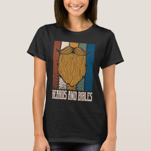 Bärte und Bibeln Motivationszitat Christliches Ins T-Shirt
