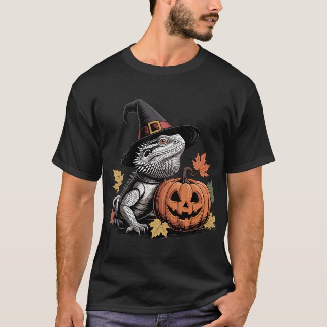 Barted Dragon Hexenart T-Shirt (Vorderseite)