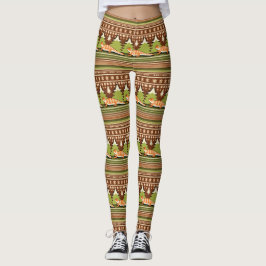 Barted Dragon Ugly Weihnachtssüßer Leggings