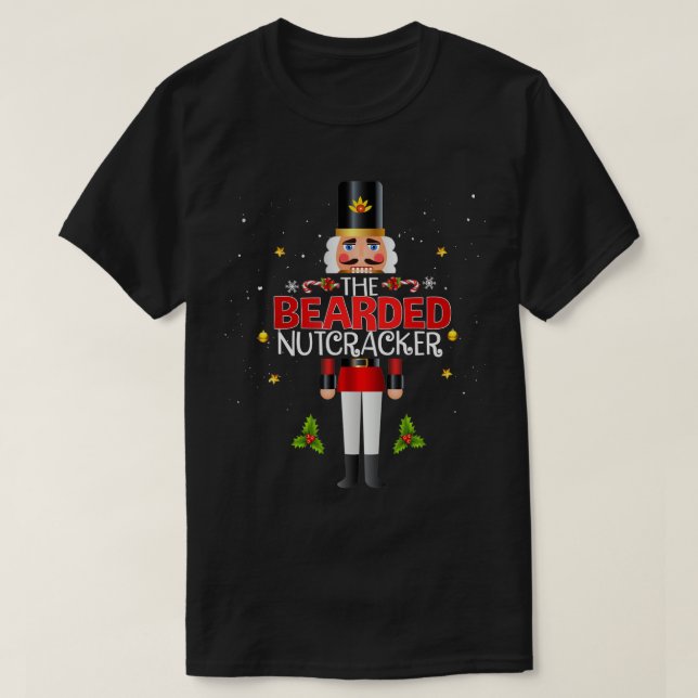 Barted Nutcracker Group Matching Family Weihnachte T-Shirt (Design vorne)