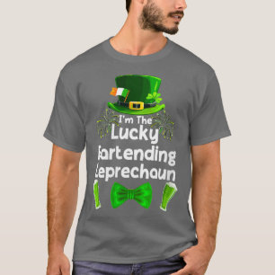 Bartending Leprechaun St Patrickx27S Day Barkeeper T-Shirt