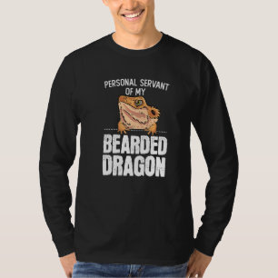 Bartete Drachenpersönlicher Servant meiner bärtige T-Shirt