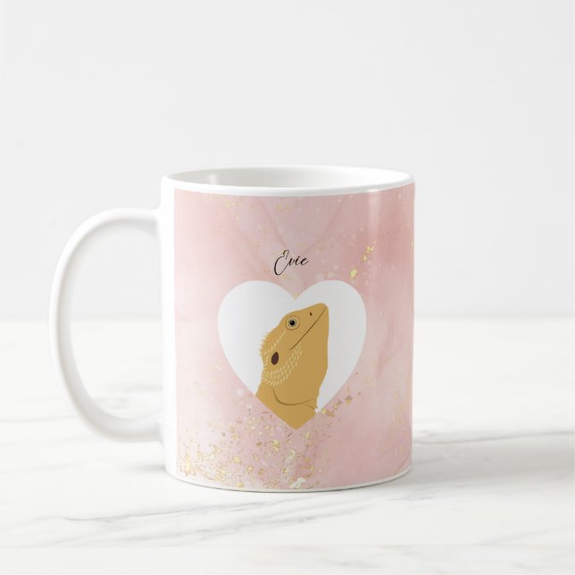 Bartete DrachenTasse Kaffeetasse (Links)